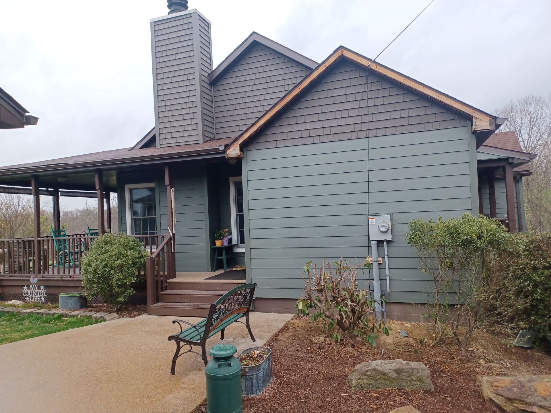 Finished home exterior — completed remodeling project by Ac-Cel