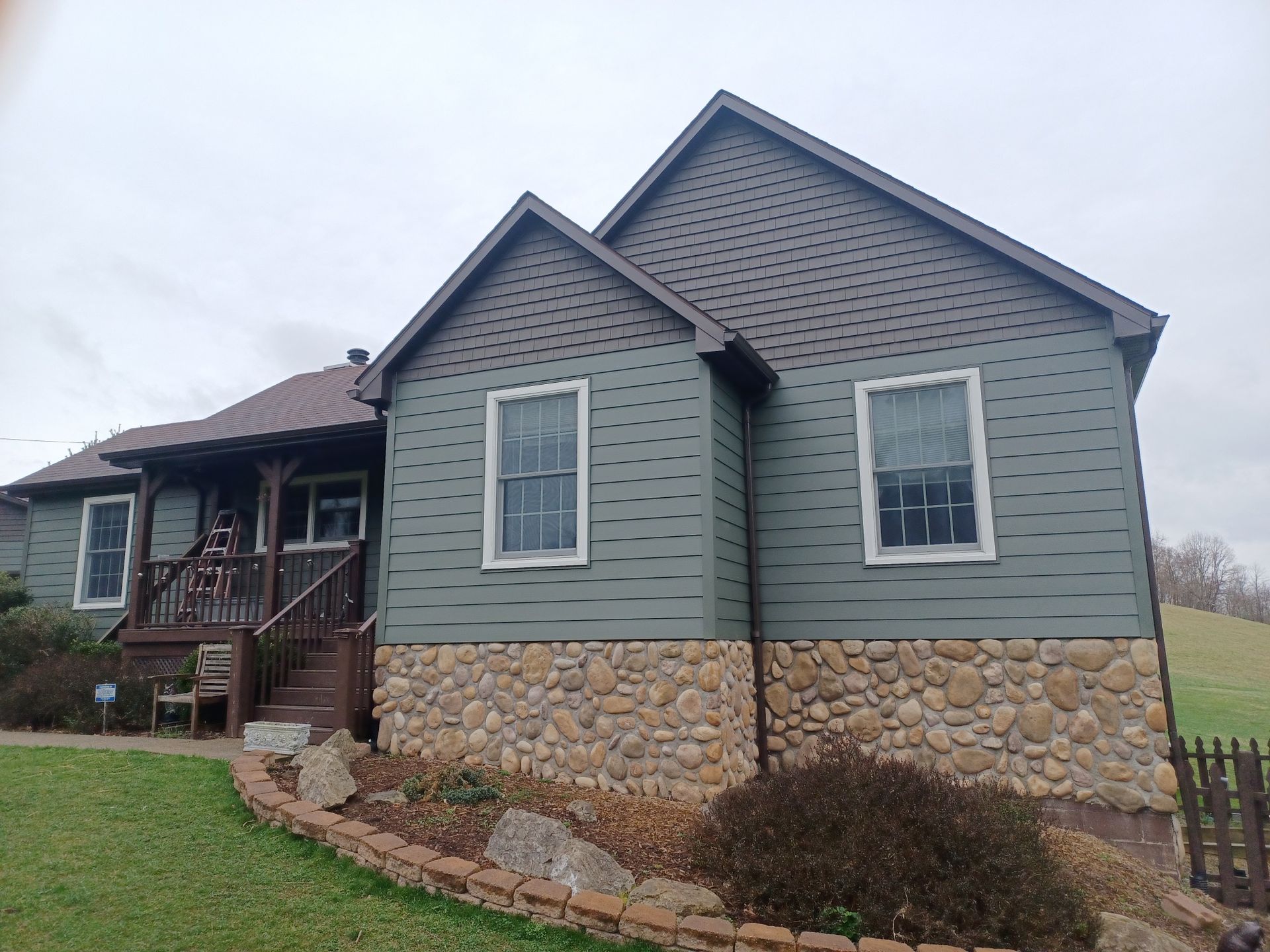 Finished home remodeling by Ac-Cel — new siding and exterior